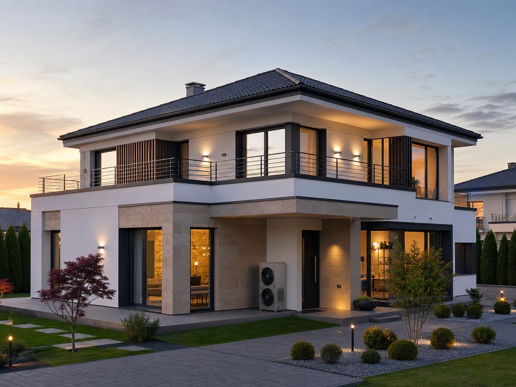 Casă nouă premium cu soluție HVAC integrată RomWald